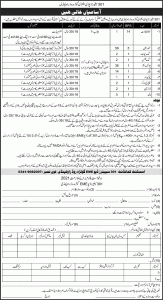 jobs in PAK ARMY April 2021