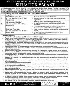 jobs in Hayatababd Peshawar 2021