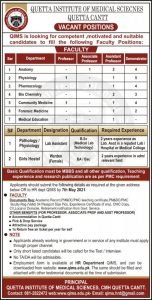 Female jobs in Quetta 2021